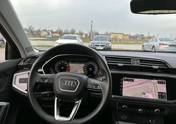 Audi Q3 cena 156900 przebieg: 38043, rok produkcji 2023 z Kępno małe 379